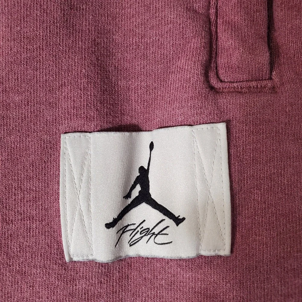 Jordan Essentials Flight Fleece Sweatpants Burgundy Washed Berry DD7001-533 XL